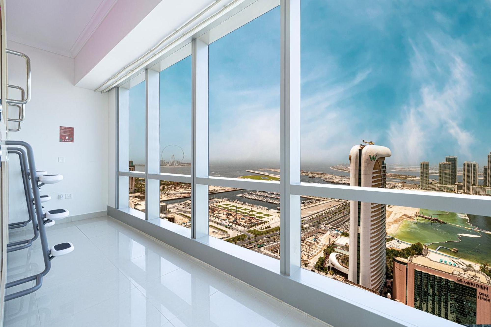 Capsule Experience Duplex - Panoramic Sea View - Nowmade La Marina Hostel ดูไบ ภายนอก รูปภาพ