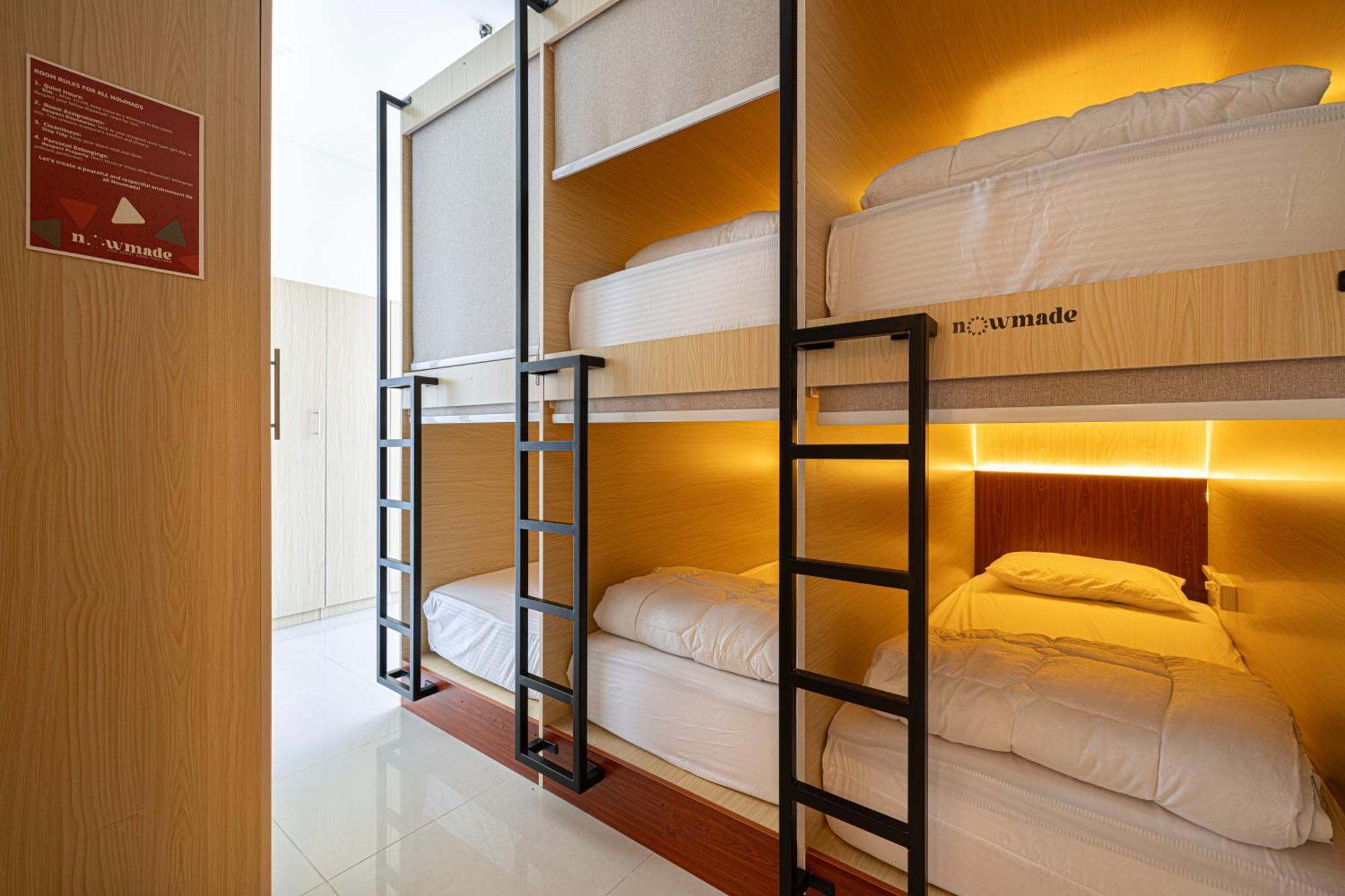 Capsule Experience Duplex - Panoramic Sea View - Nowmade La Marina Hostel ดูไบ ภายนอก รูปภาพ