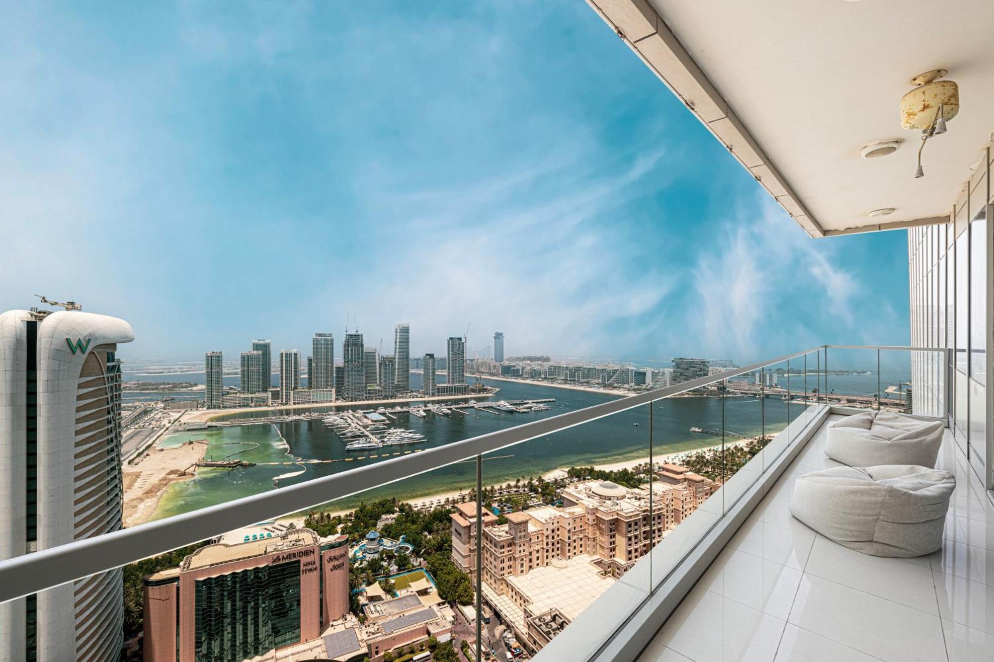 Capsule Experience Duplex - Panoramic Sea View - Nowmade La Marina Hostel ดูไบ ภายนอก รูปภาพ